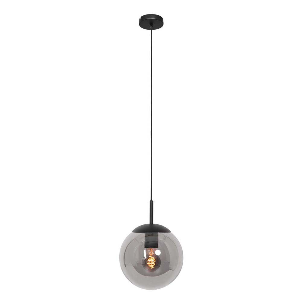 Steinhauer LIGHTING Pendelleuchte, Leuchtmittel nicht inklusive, Pendellampe Hängeleuchte Deckenlampe Esszimmerlampe Metall Glas
