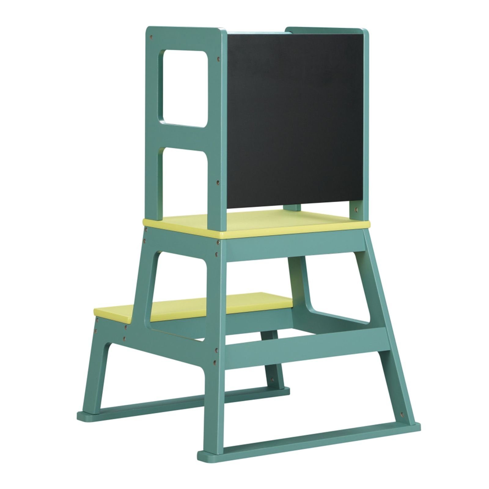 - Grün Mint Tafel Holz Baby Vivo Mit in Lernturm Stehhilfe aus