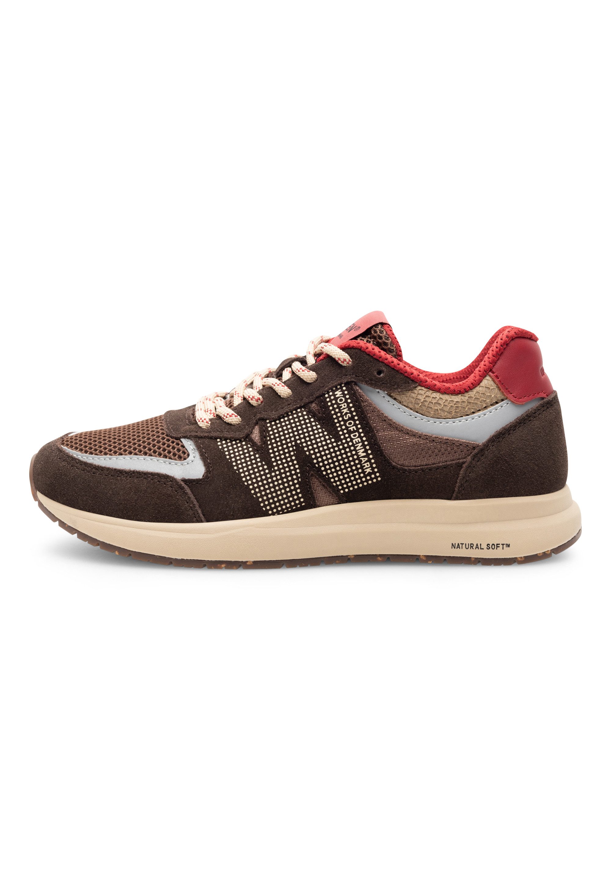 WODEN Woden Damen Sneaker - WL702-541 in braun Sneaker