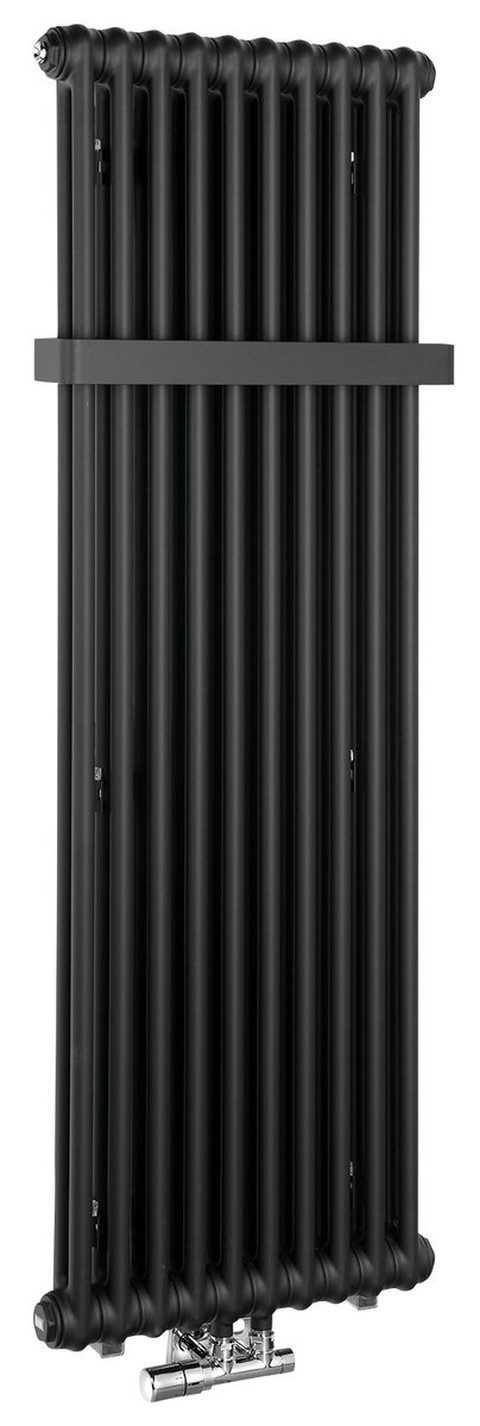 Sapho Badheizkörper FEDE Badheizkörper 1500x490mm, 10 Segmente, Schwarz matt, Sapho-IR193
