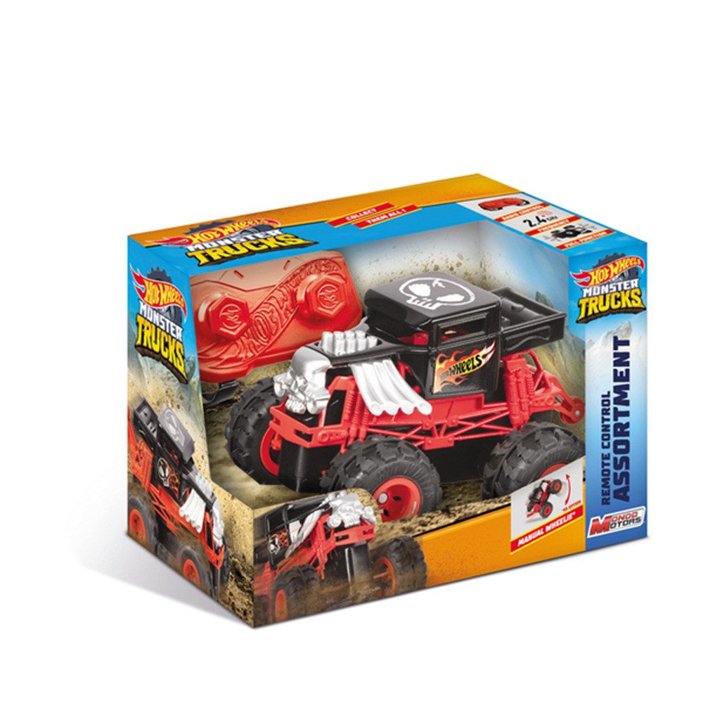 Happy People Spielzeug-Monstertruck Hot Wheels RC Truck Mini mehrfarbig 12cm 4fach sortiert