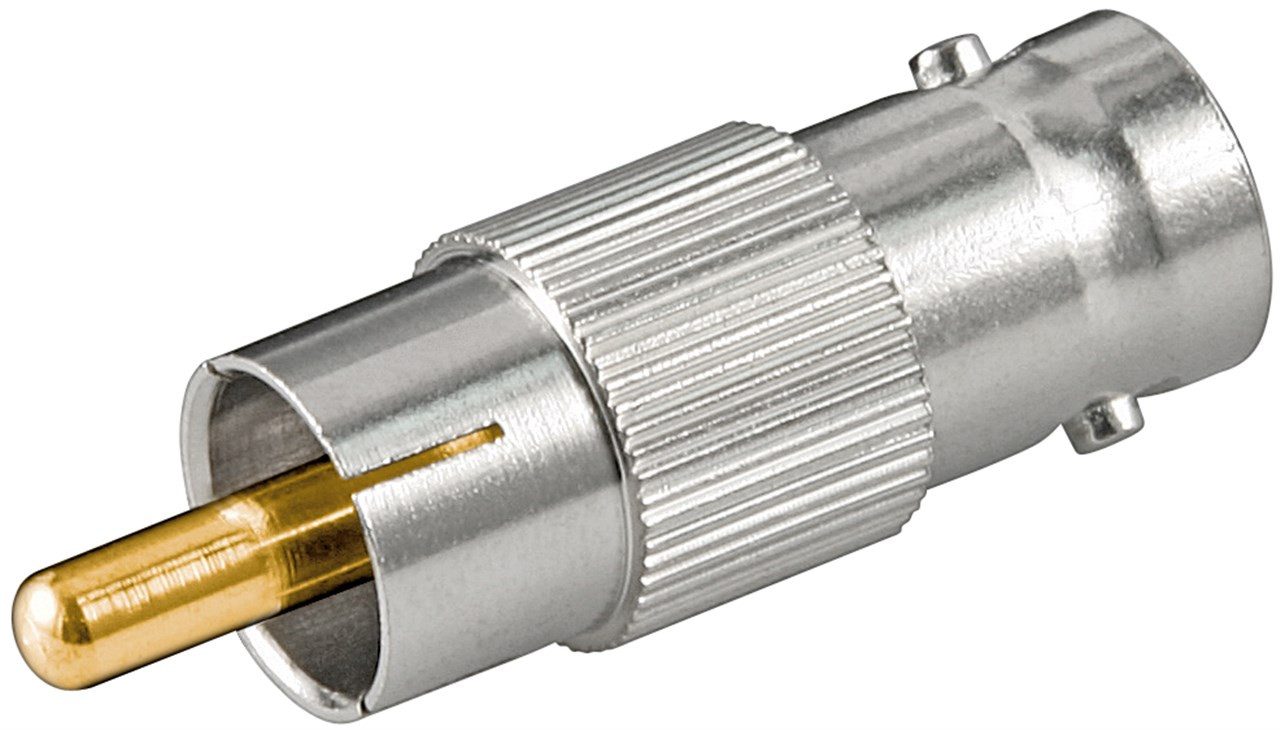 Goobay BNC-Kupplung > Cinchstecker - mit vergoldeten Kontakten USB-Kabel