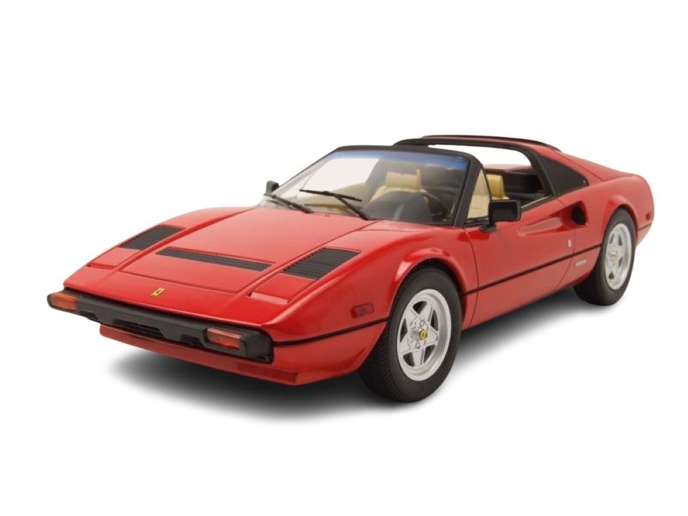 Norev Modellauto Ferrari 308 GTS 1982 rot Magnum TV-Serie, Maßstab 1:18