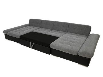 MIRJAN24 Wohnlandschaft Alia Cord, 2 Bettkasten und Schlaffunktion, U-Form Ecksofa vom Hersteller, Sofa Couch