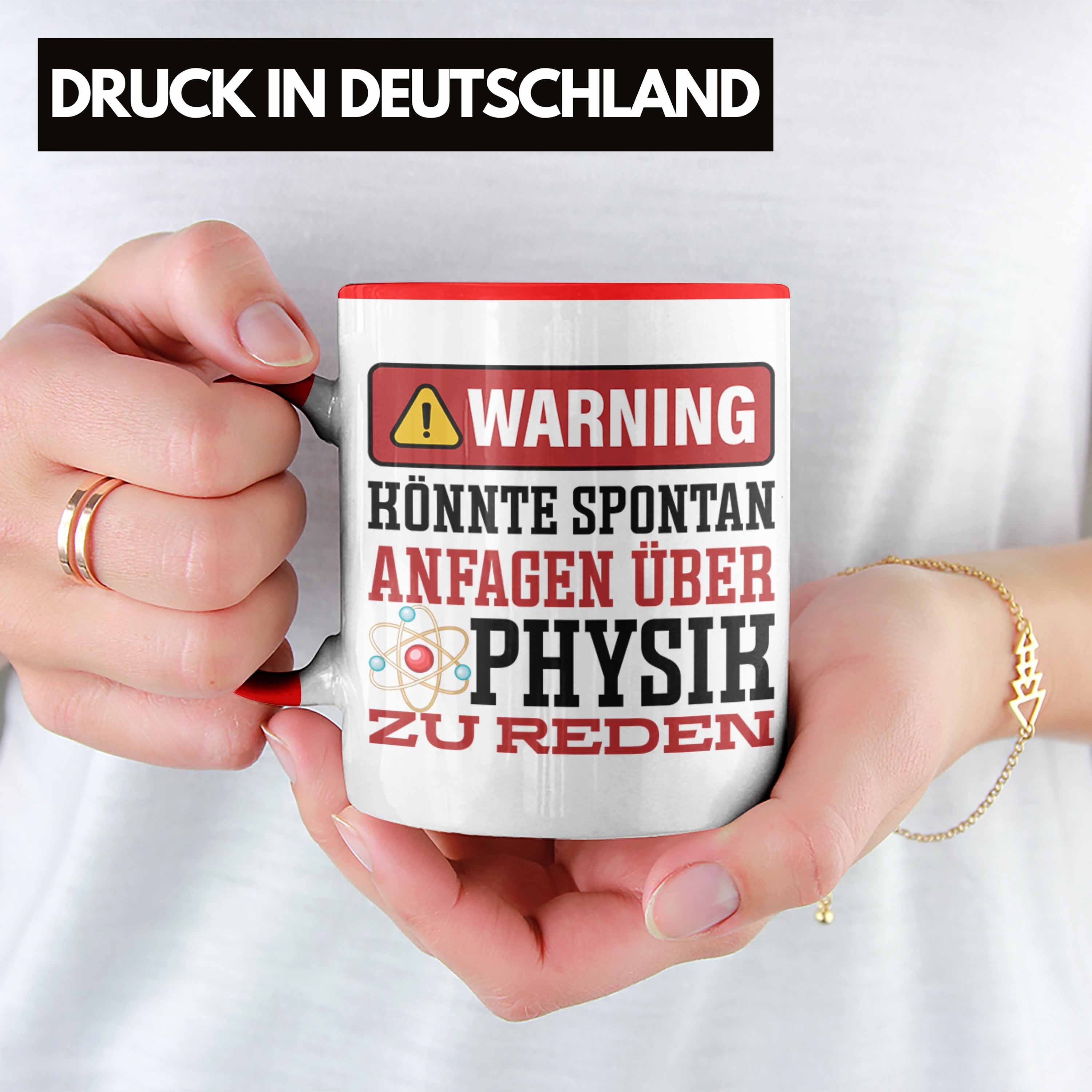 Über Tasse Geschenk Physiker Physiker Tasse Spontan Physiklehrer Spruch Rot Trendation für