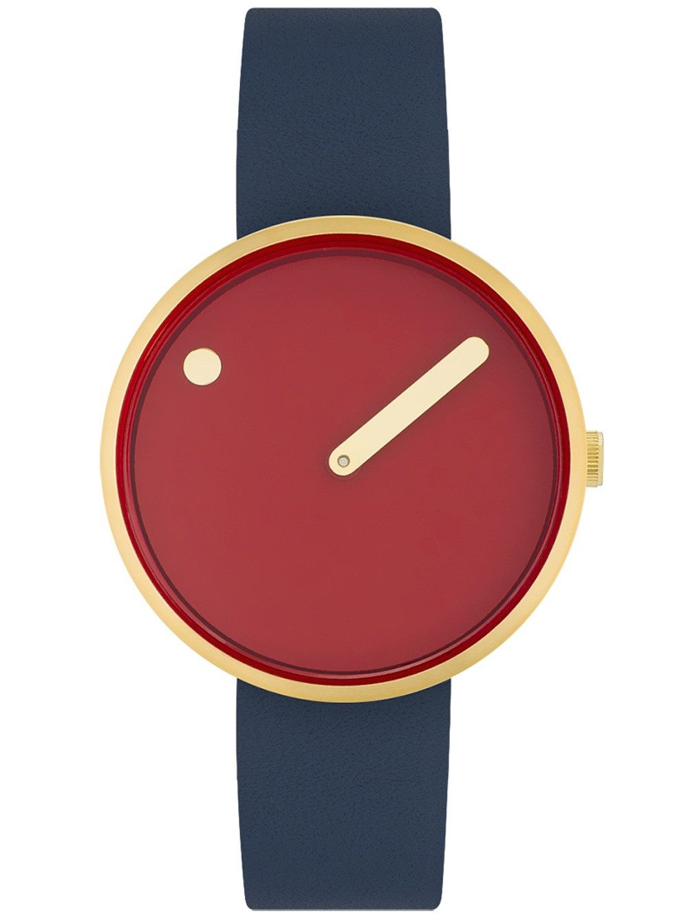 PICTO Quarzuhr Picto 34097-6714G Unisex Cinnamon Red 34mm 5ATM Picto 34097-6714G Unisex Cinnamon Red 34mm 5ATM