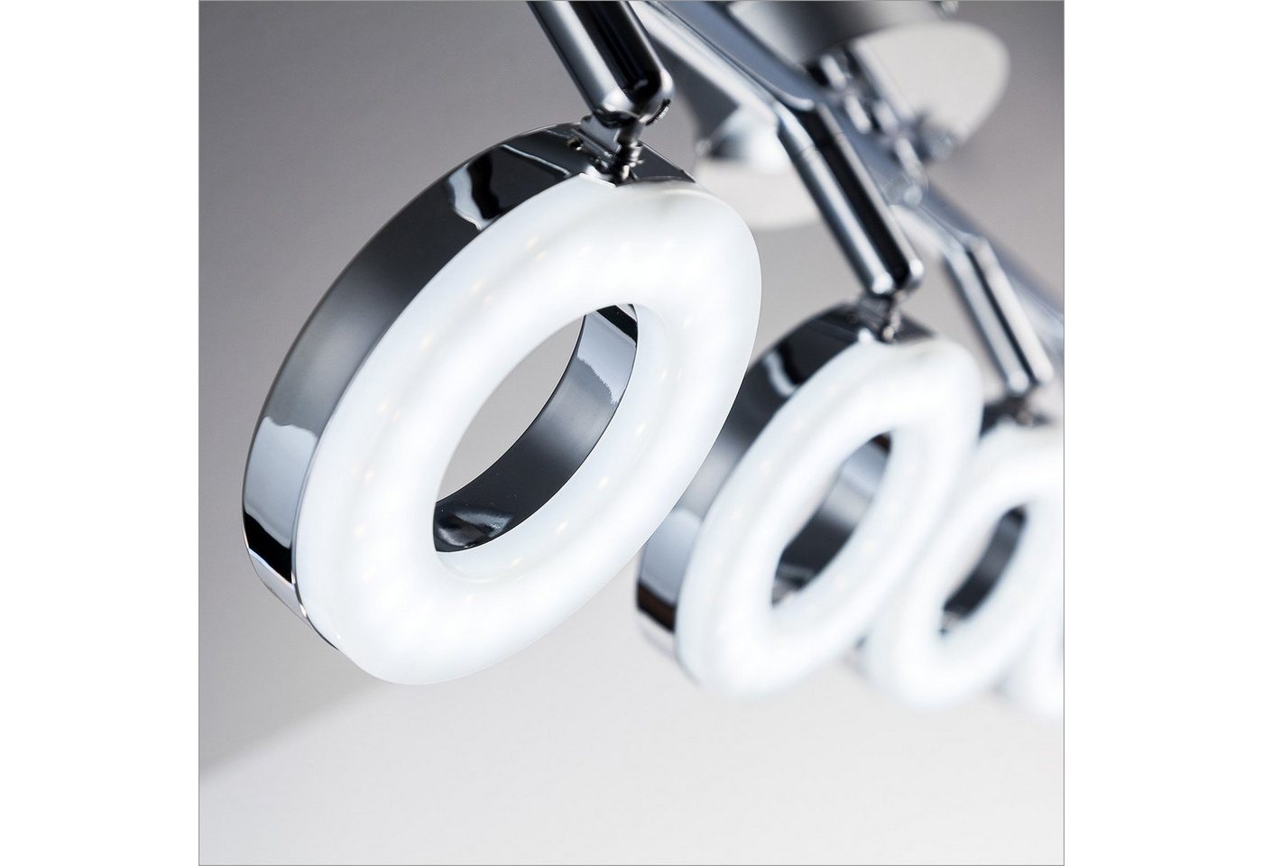 B.K.Licht LED Deckenspots »Yuna 4«, LED Deckenleuchte modern Deckenlampe Wohnzimmer Spot Strahler schwenkbar-kaufen