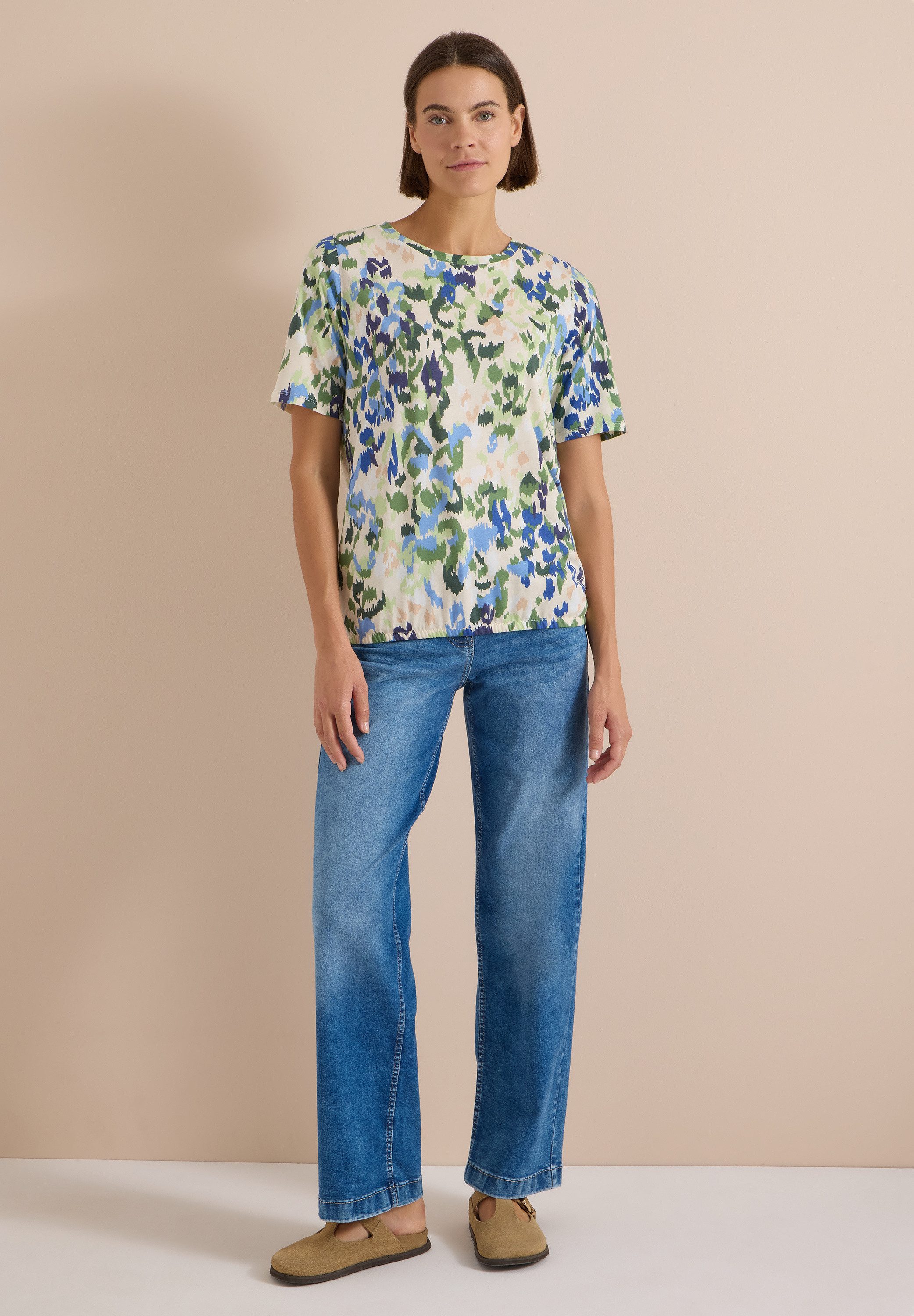 CECIL T-Shirt aus reiner Baumwolle – Bild 3 von 5