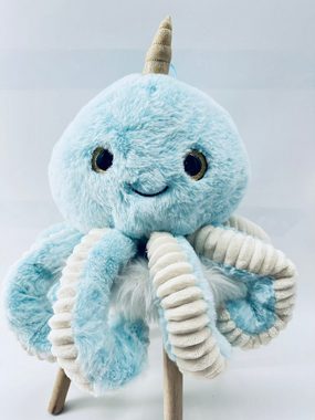 soma Kuscheltier Krake Plüsch Spielzeug Octopus Kuscheltier Cartoon Oktopus Blau 30 cm (1-St), Super weicher Plüsch Stofftier Kuscheltier für Kinder zum spielen