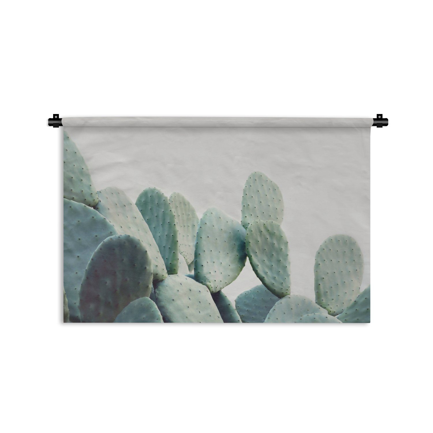 MuchoWow Wanddekoobjekt Kaktus - Grün - Pflanze - Natur, Wanddeko für Wohnzimmer, Schlafzimmer, Kleid, Wandbehang, Kinderzimmer