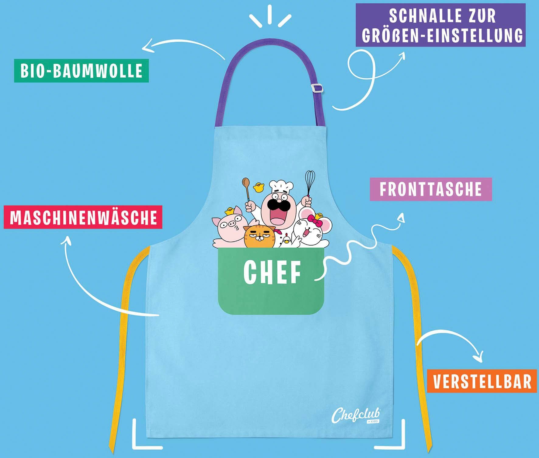 Chefclub Kochschürze Kochschürze für Kinder