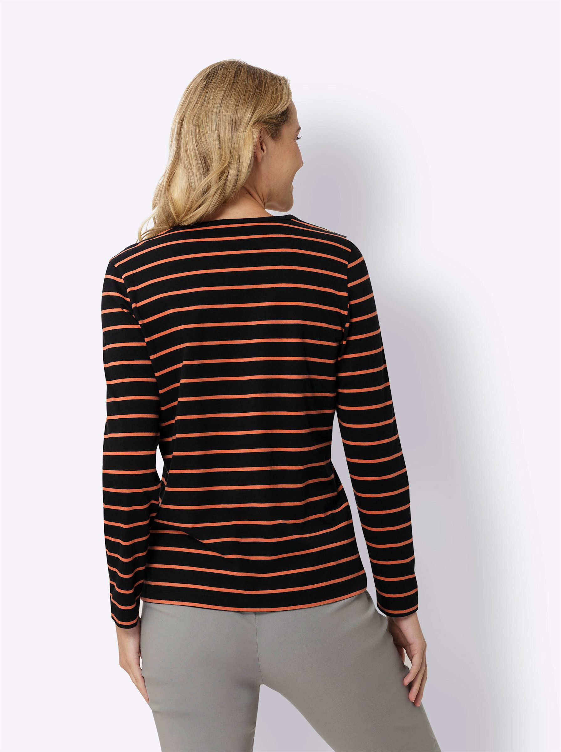 Sieh an! T-Shirt Langarmshirt . günstig online kaufen