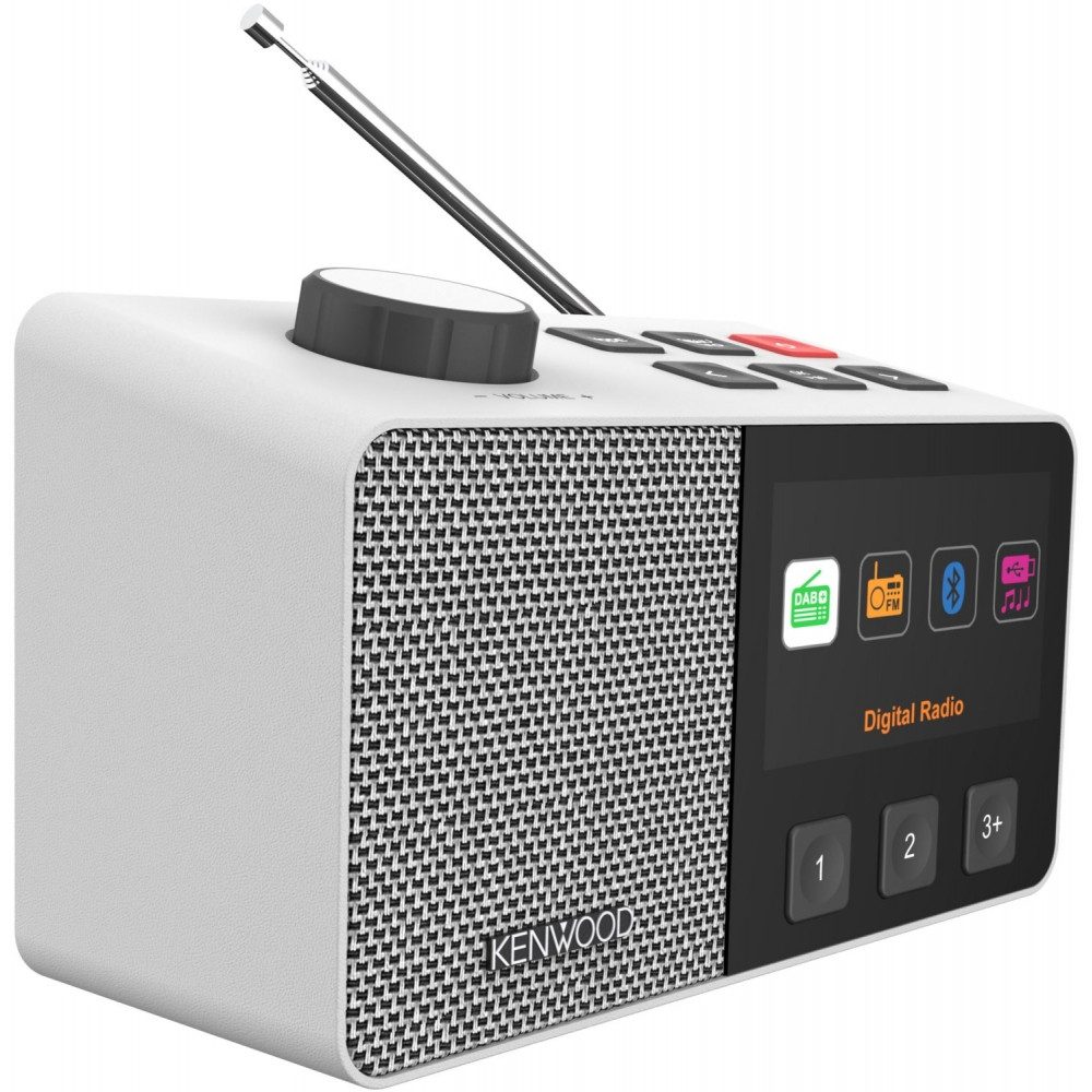 Kenwood CR-M70DAB-W DAB Radioempfänger weiß Weltempfänger