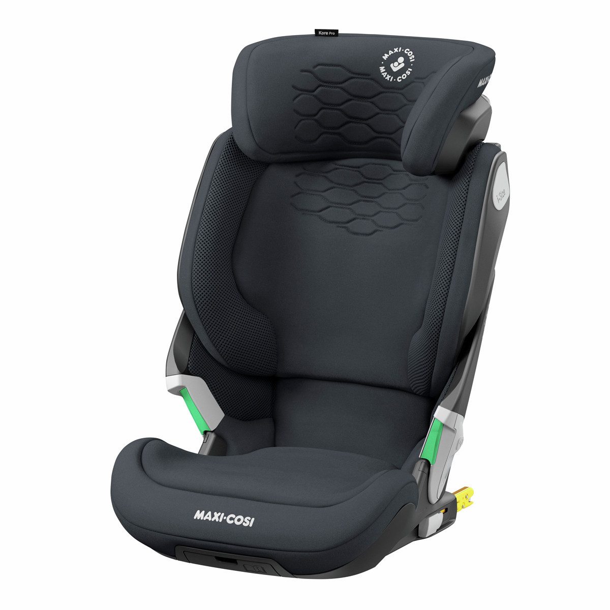 Maxi-Cosi Autokindersitz MC KORE PRO I-SIZE AUTHENTIC GRAPHITE, ab: 3.5 Monate, bis: 12 Jahre, ISOFIX- und/oder Sicherheitsgurt-Montage  ClickAssist Licht i-Size…