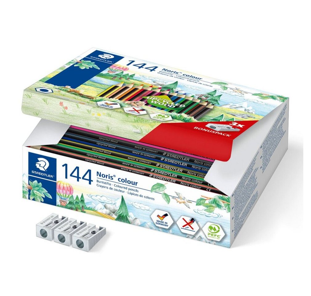 Thumbnail - STAEDTLER Buntstift 144 Noris® colour 185 Buntstifte farbsortiert