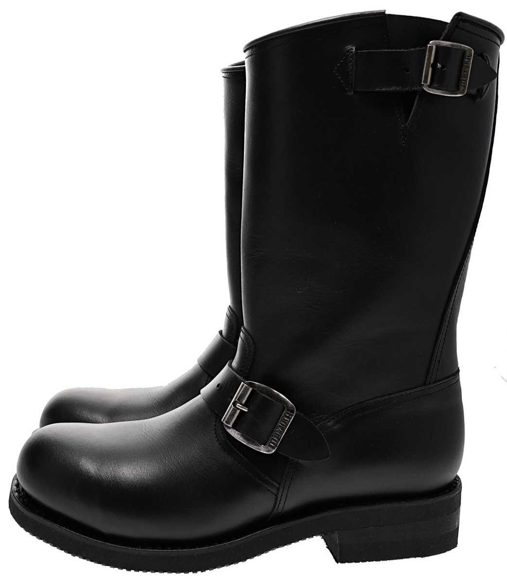 Mayura Boots ENGINEER 1590 Schwarz Bikerboots Rahmengenähter Biker Boot mit Stahlkappe