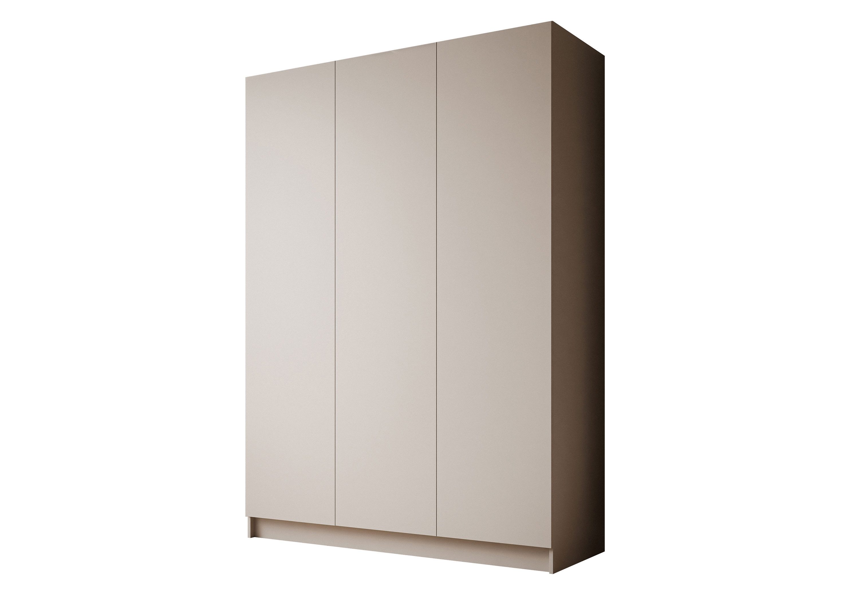 Lookway Kleiderschrank AUREL 3D KASCHMIR Drehtürenschrank mit 3 Türen 150x210x57 cm