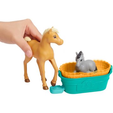 Mattel® Babypuppe Spirit Luckys Tierbaby-Pflegestation mit Pony & Fohlen