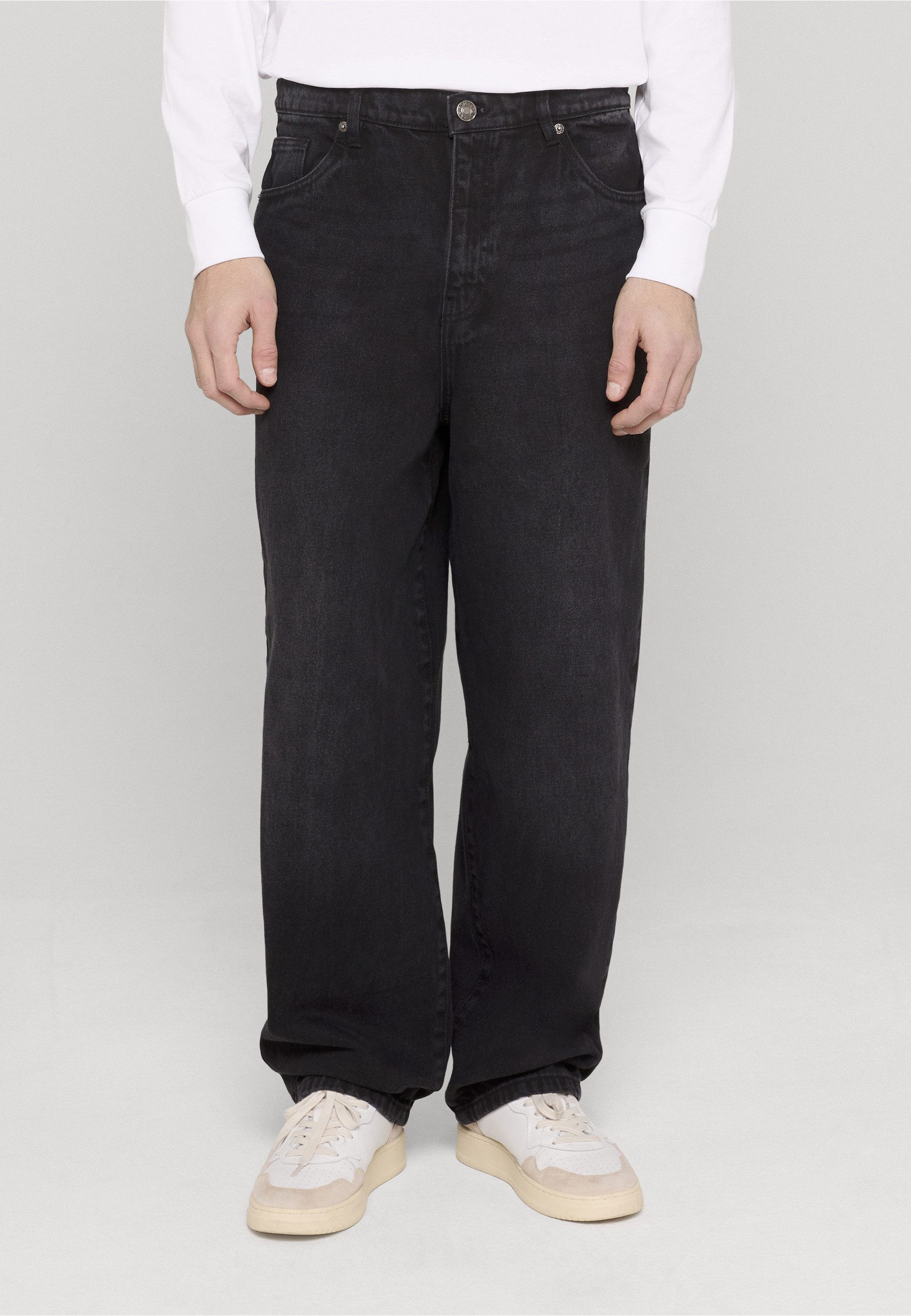 URBAN CLASSICS Bequeme Jeans Urban Classics Herren Heavy Ounce Baggy Fit Jeans