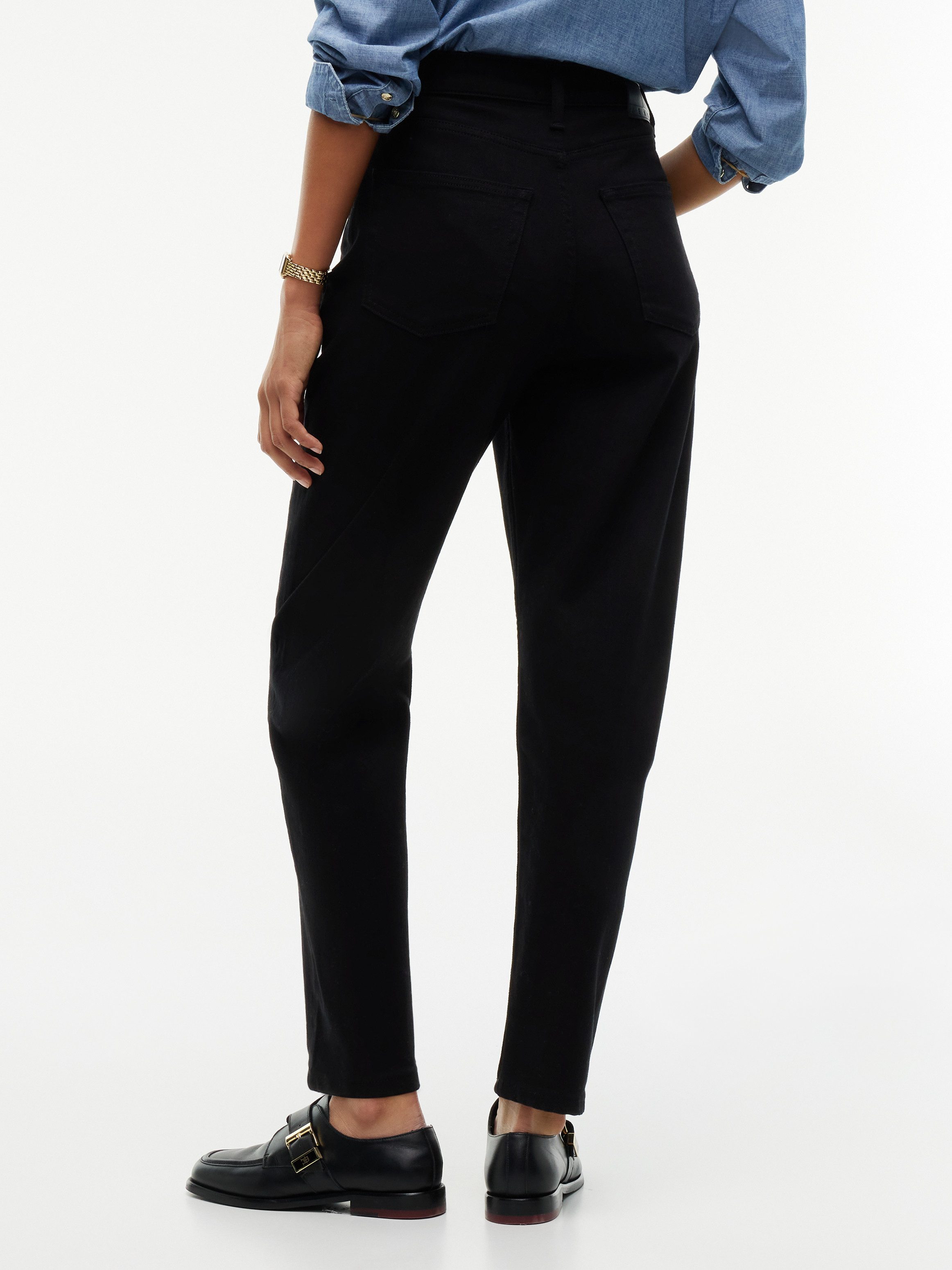 Tommy Jeans Mom-Jeans 90'S MOM HIGH TAPERED DI4187 Baumwollmischung