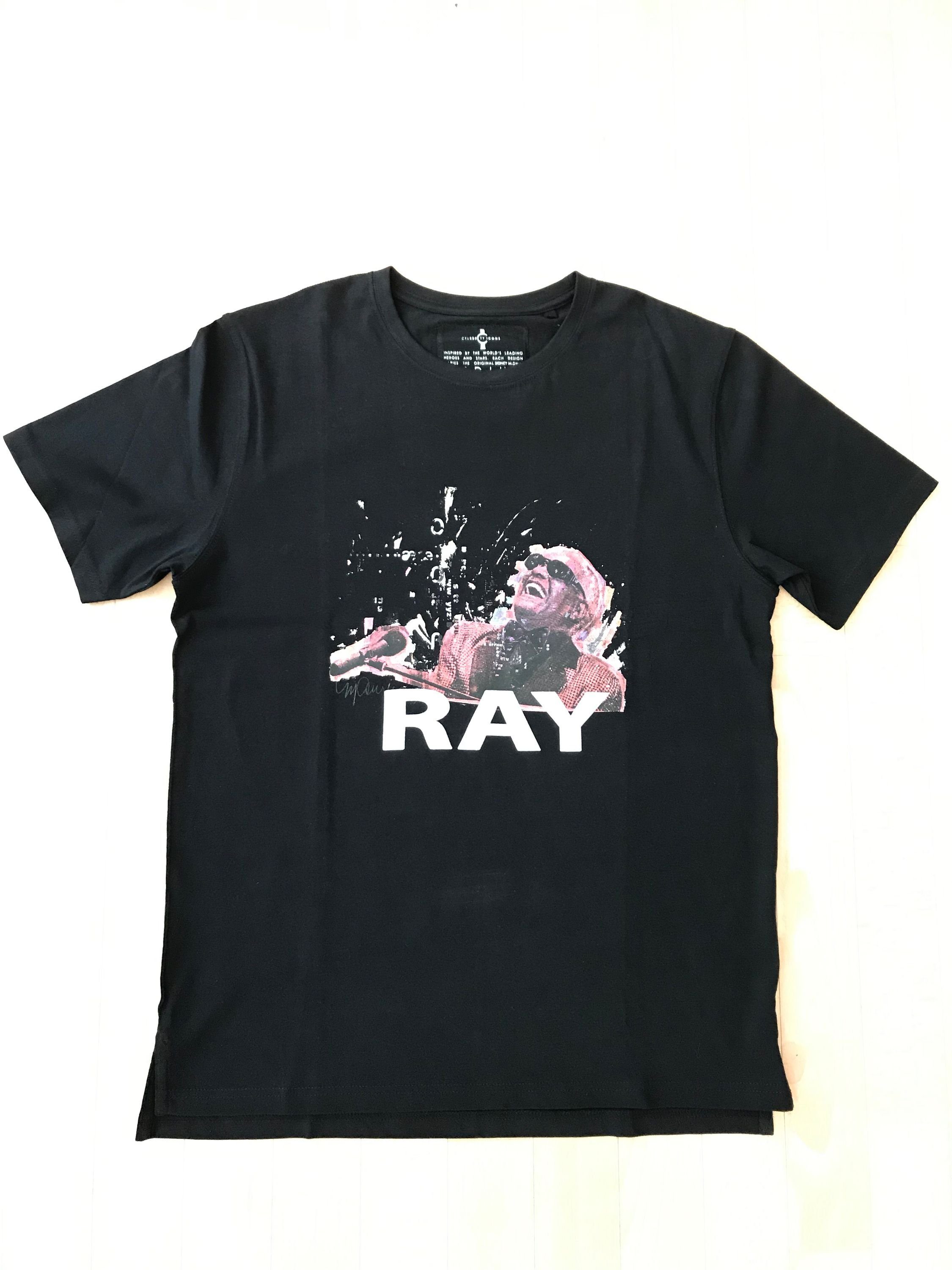 Sidney Maurer T-Shirt "Ray Charles" (Stück, 1-tlg., Stück) mit Frontprint