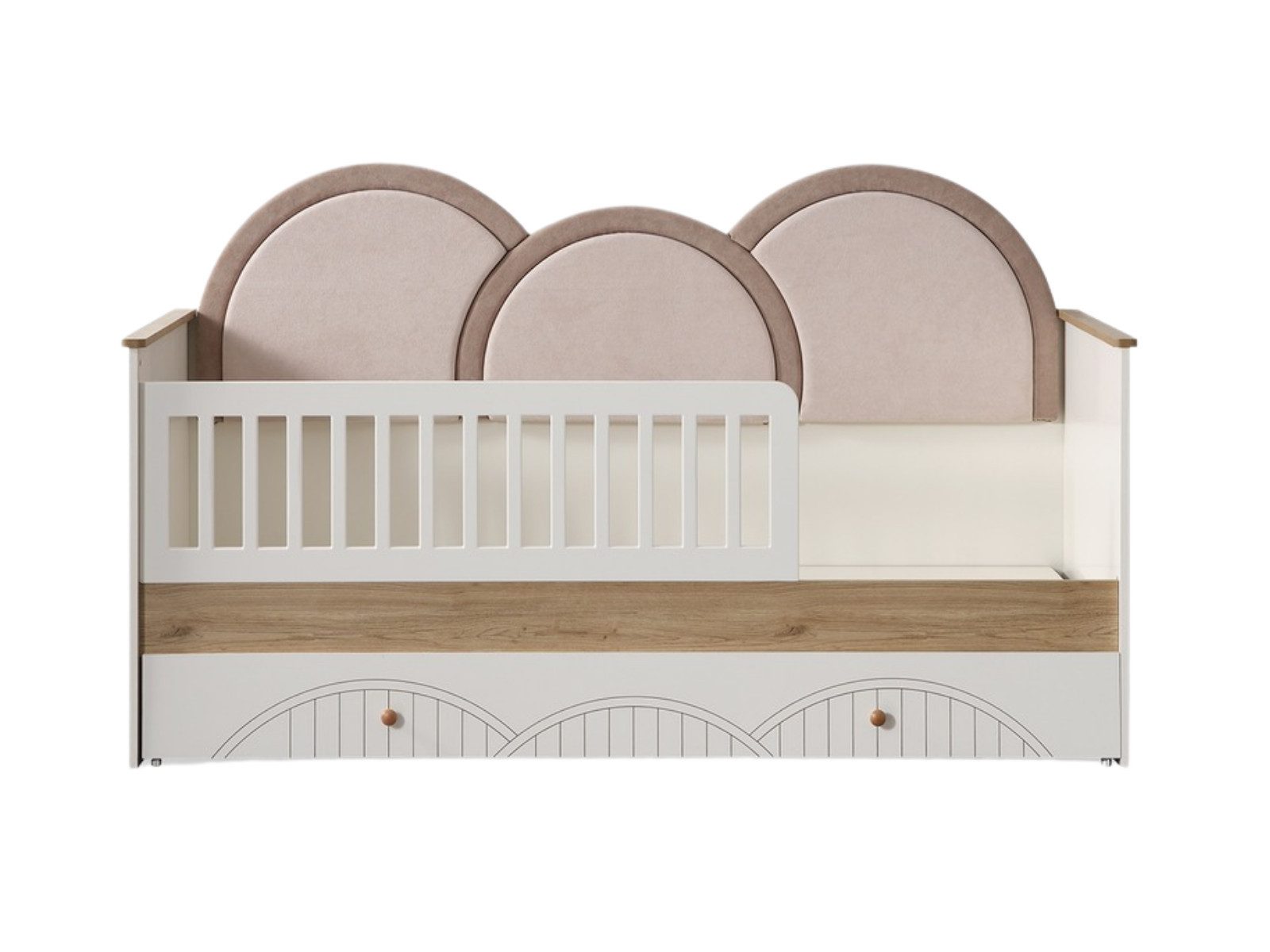 Villa Möbel Jugendzimmer-Set Antalya, (Kinderzimmer-Set, 1-tlg., Kinderbett), mit Bett, Nachttisch und Schreibtisch