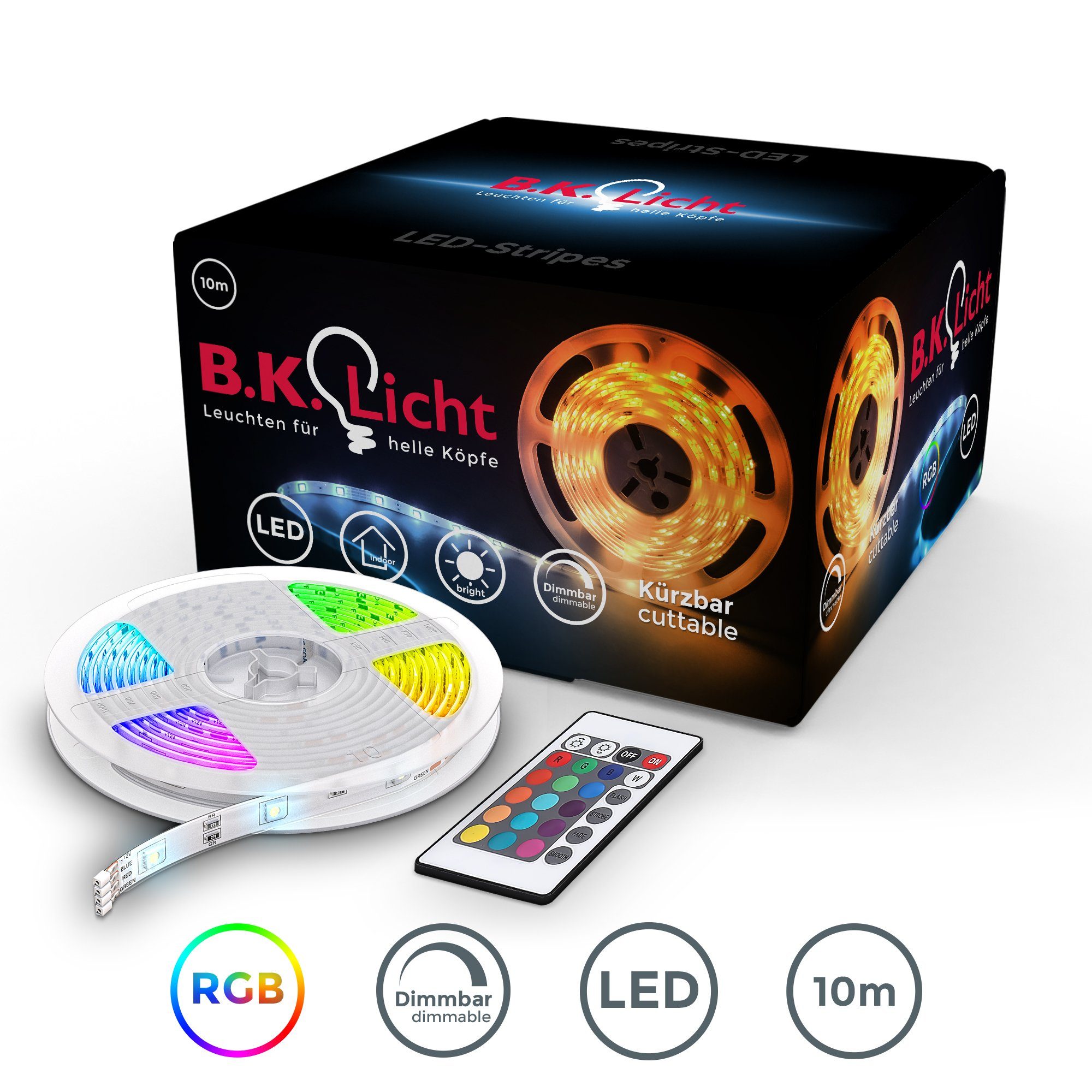 B.K.Licht LED-Streifen 3-10m LED Strip Licht-Band günstig online kaufen
