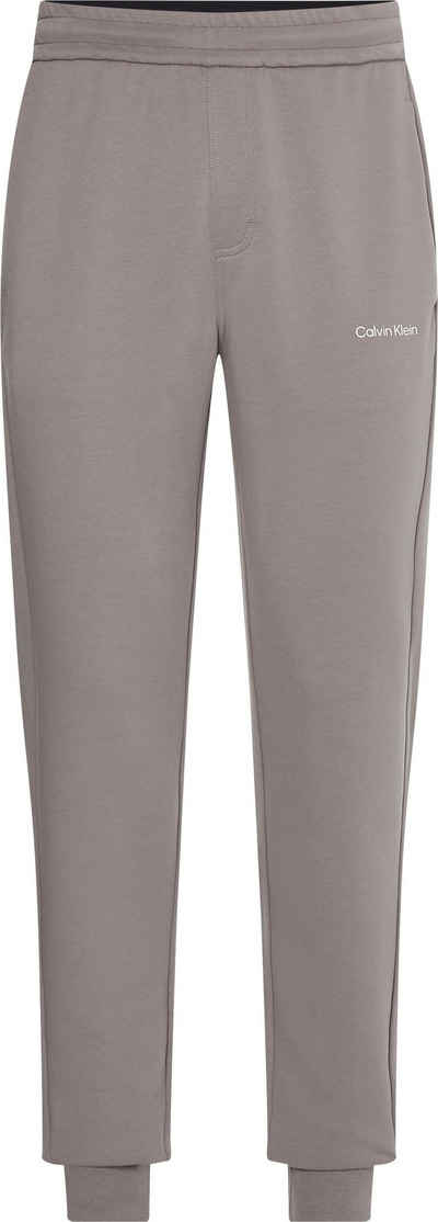 Calvin Klein Sweathose »MICRO LOGO JOGGER« mit kontrastfarbenem Saum am Bein