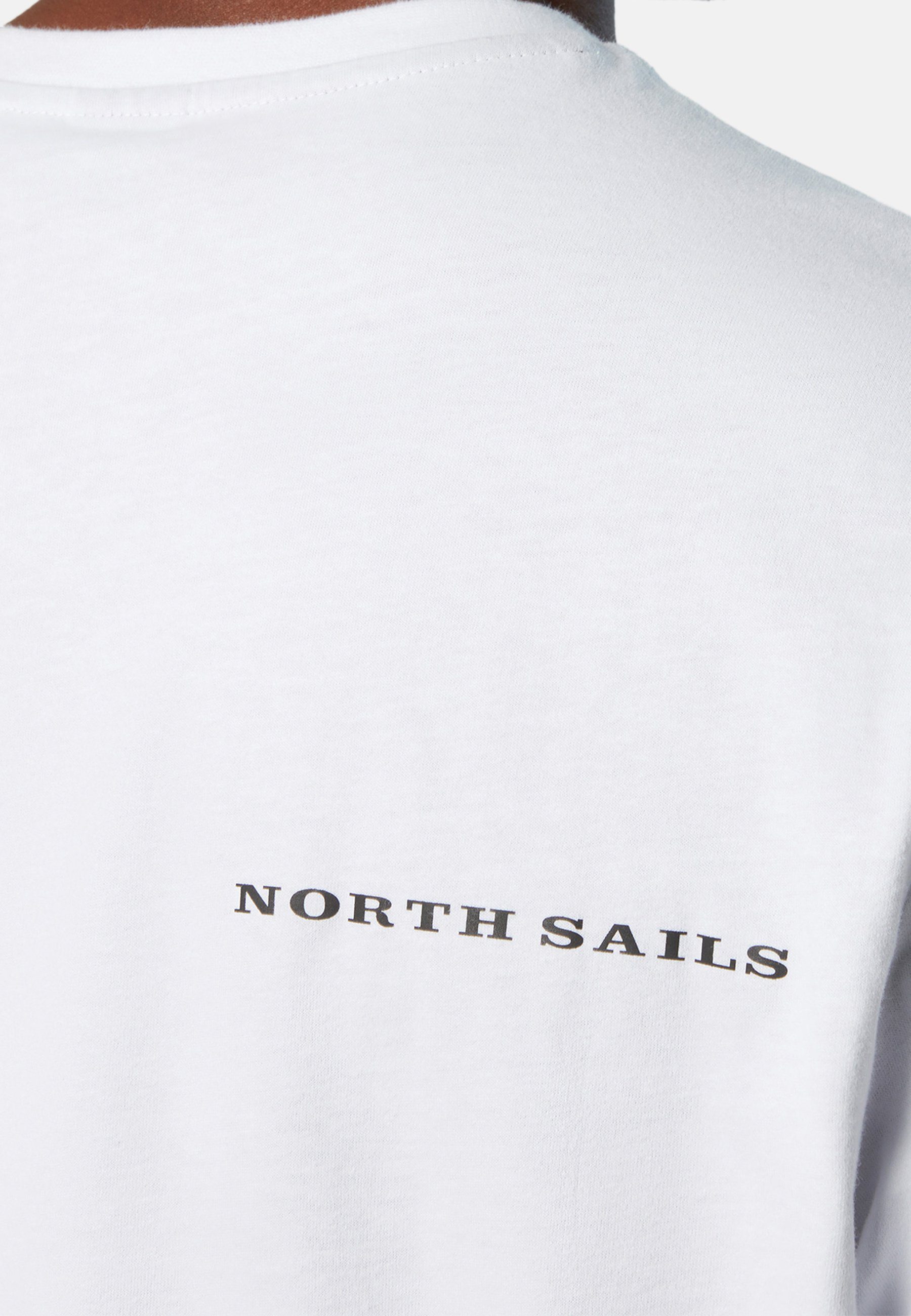 Sails Brusttasche weiss T-Shirt Sonstiges T-Shirt mit North