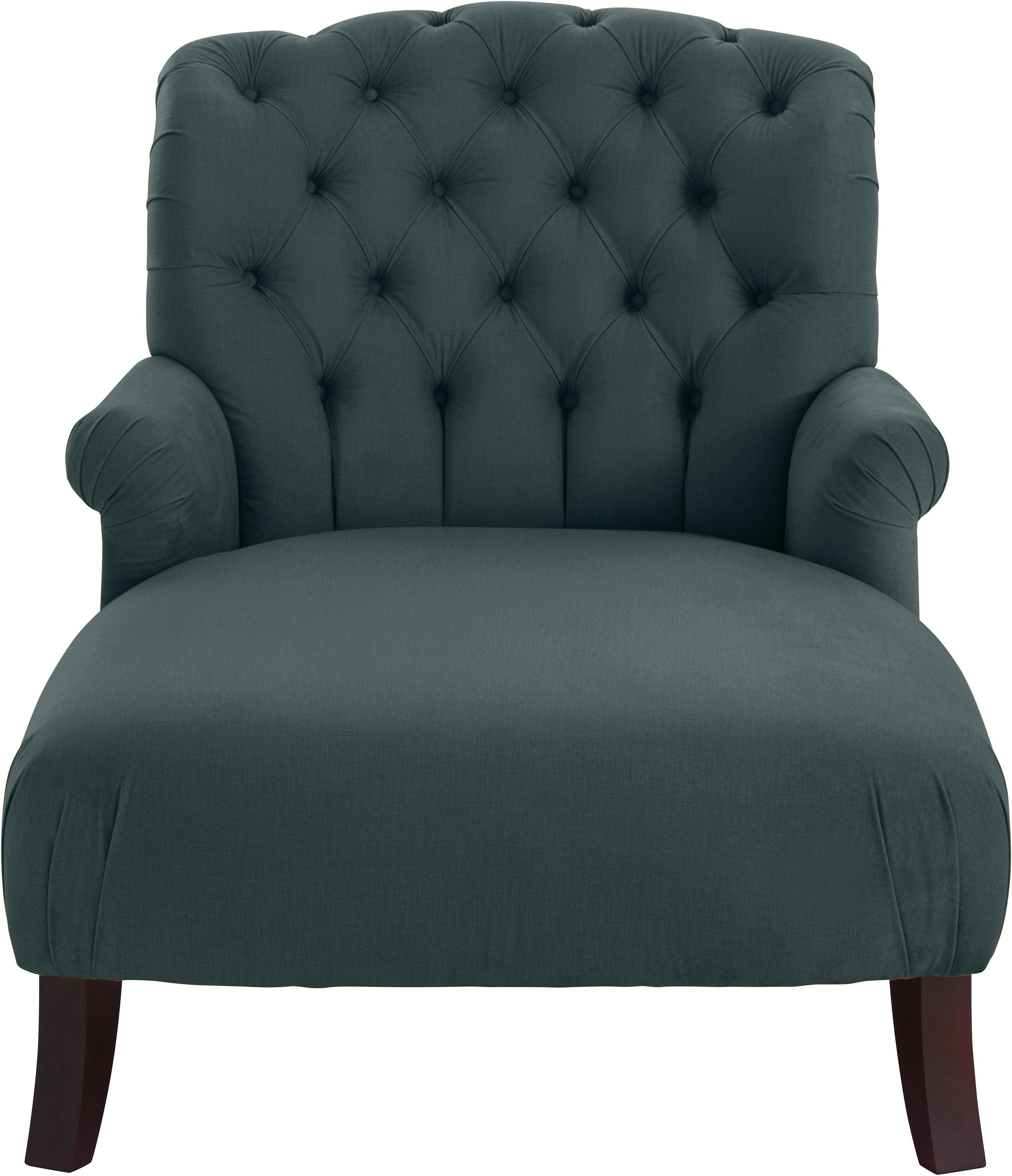 Home affaire Loveseat Amiens Sessel Loungesessel, mit wunderschöner Knopfheftung im Rücken