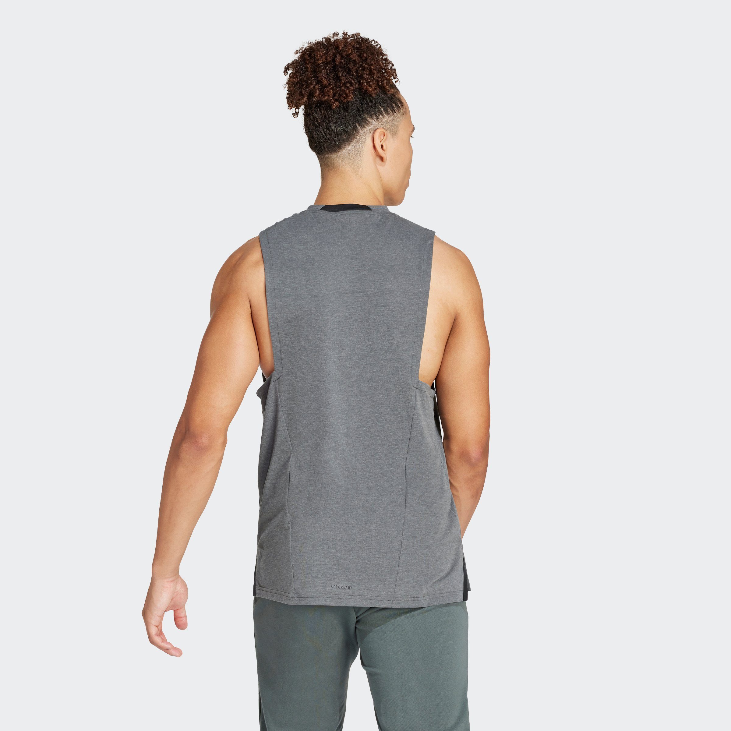 adidas Performance Tanktop D4T TANK mit Rundhalsausschnitt, ohne Verschluss