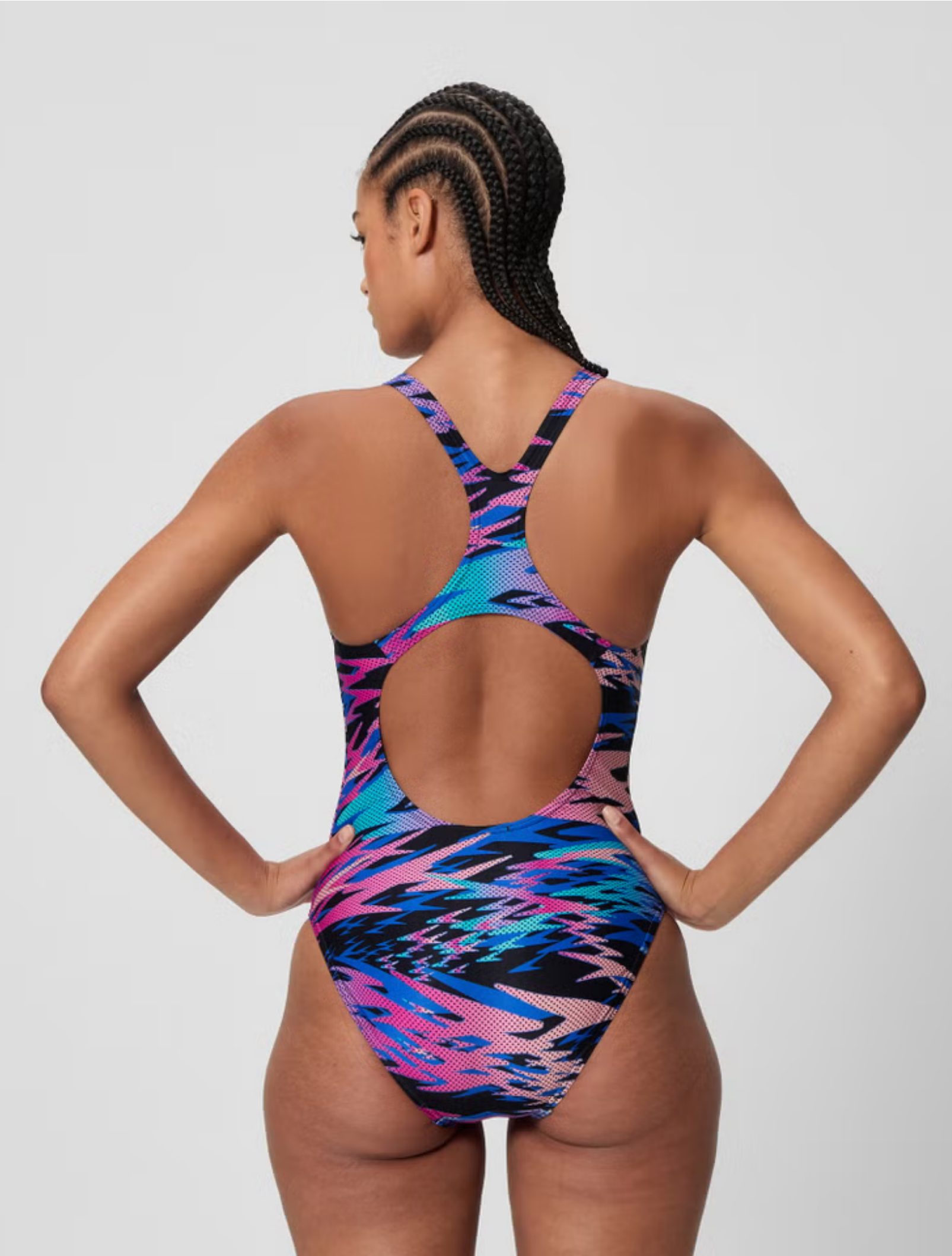 Speedo Badeshorts Hyperboom Print Medalist One Piece