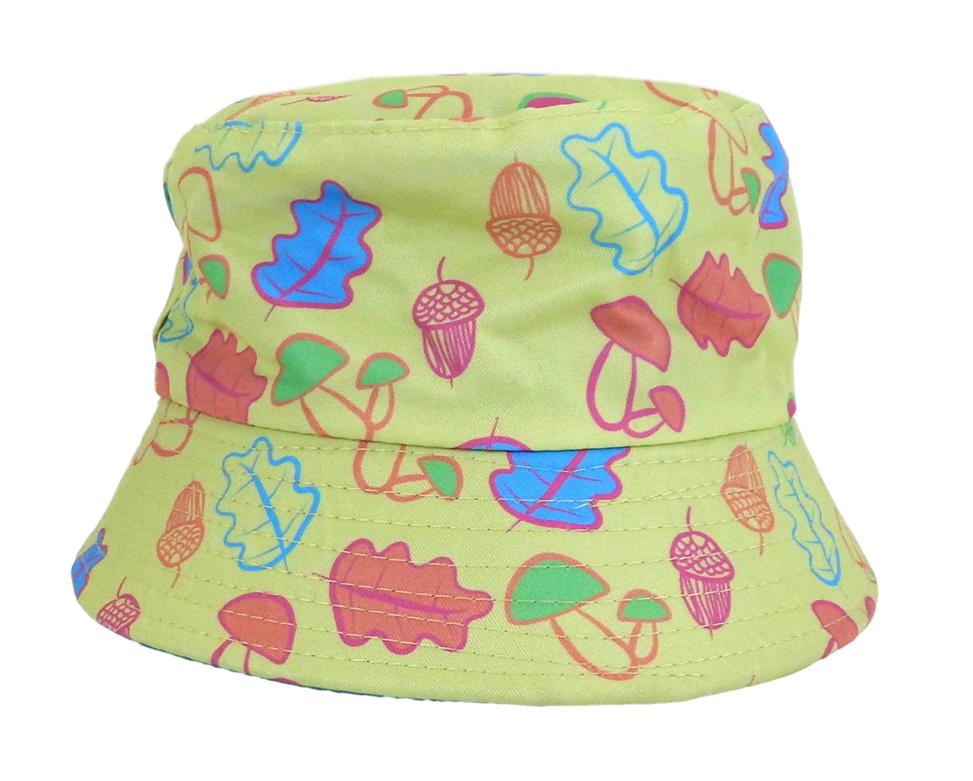 Ella Jonte Sonnenhut Bucket Hat – Wendbarer Baumwoll-Sommerhut in Türkis