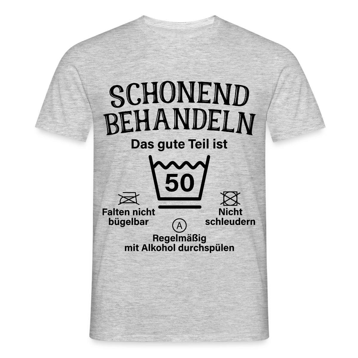 T-Shirt 50. Geburtstag, Das Gute Teil Ist 50 Männer T-Shirt