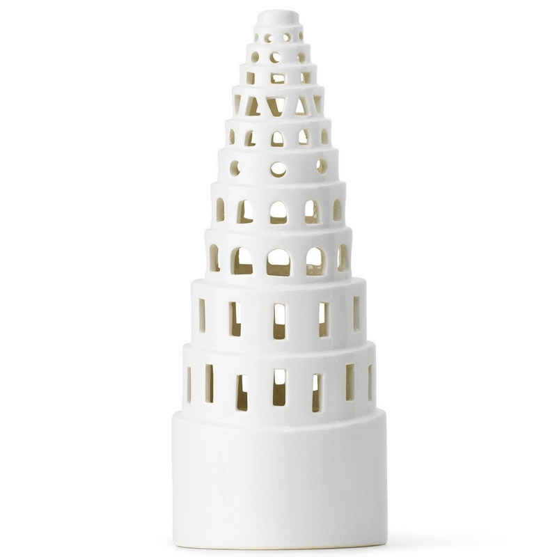 Kähler Teelichthalter »Lichthaus Urbania High Tower; Teelichthaus aus Keramik«