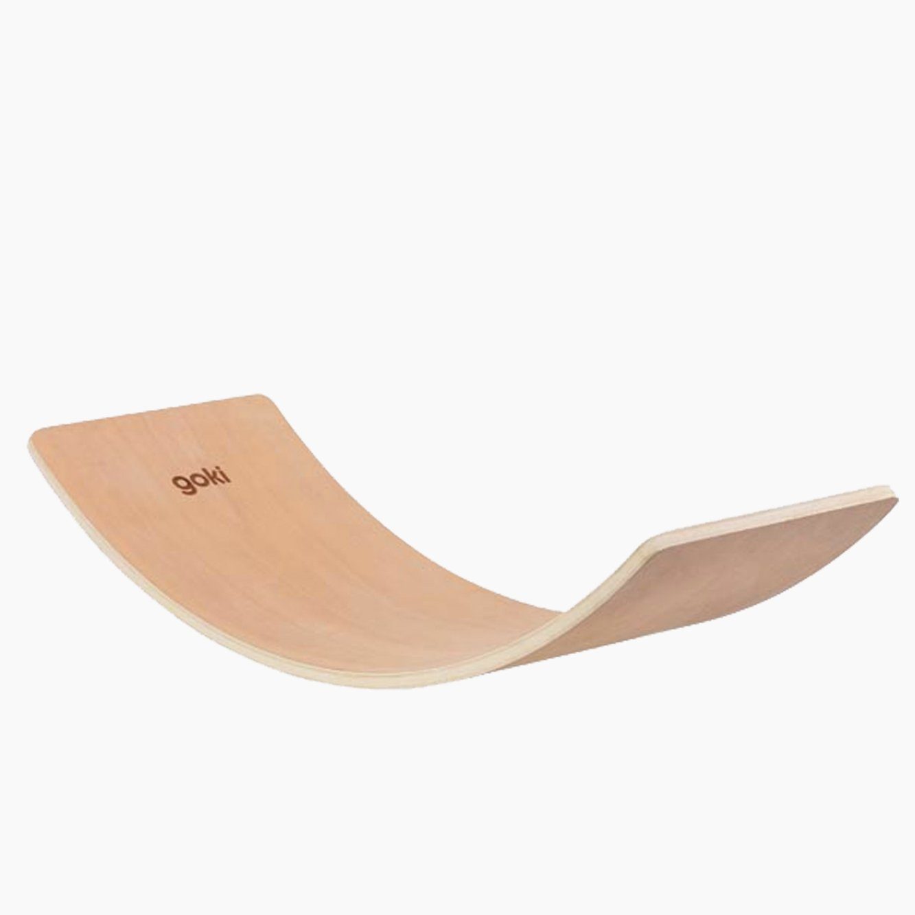 goki Einzelschaukel Balance Board natur, (packung, 1-tlg., set), körperliche Entwicklung deines Kindes unterstützen