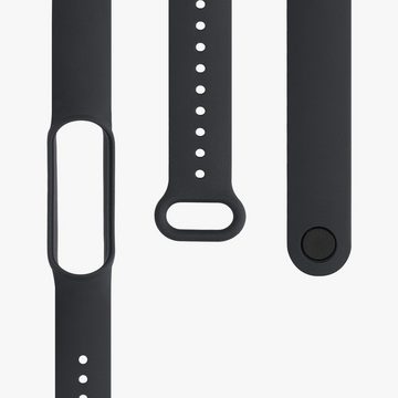 kwmobile Uhrenarmband 2x Sportarmband für Xiaomi Mi Smart Band 6 / Mi Band 6 / Band 5, Armband TPU Silikon Set Fitnesstracker