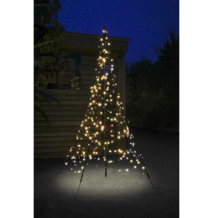 Hemsson BV. LED Baum Fairybell LED Weihnachtsbaum outdoor warmweiß Ohne Funktion LED fest integriert Warmweiß