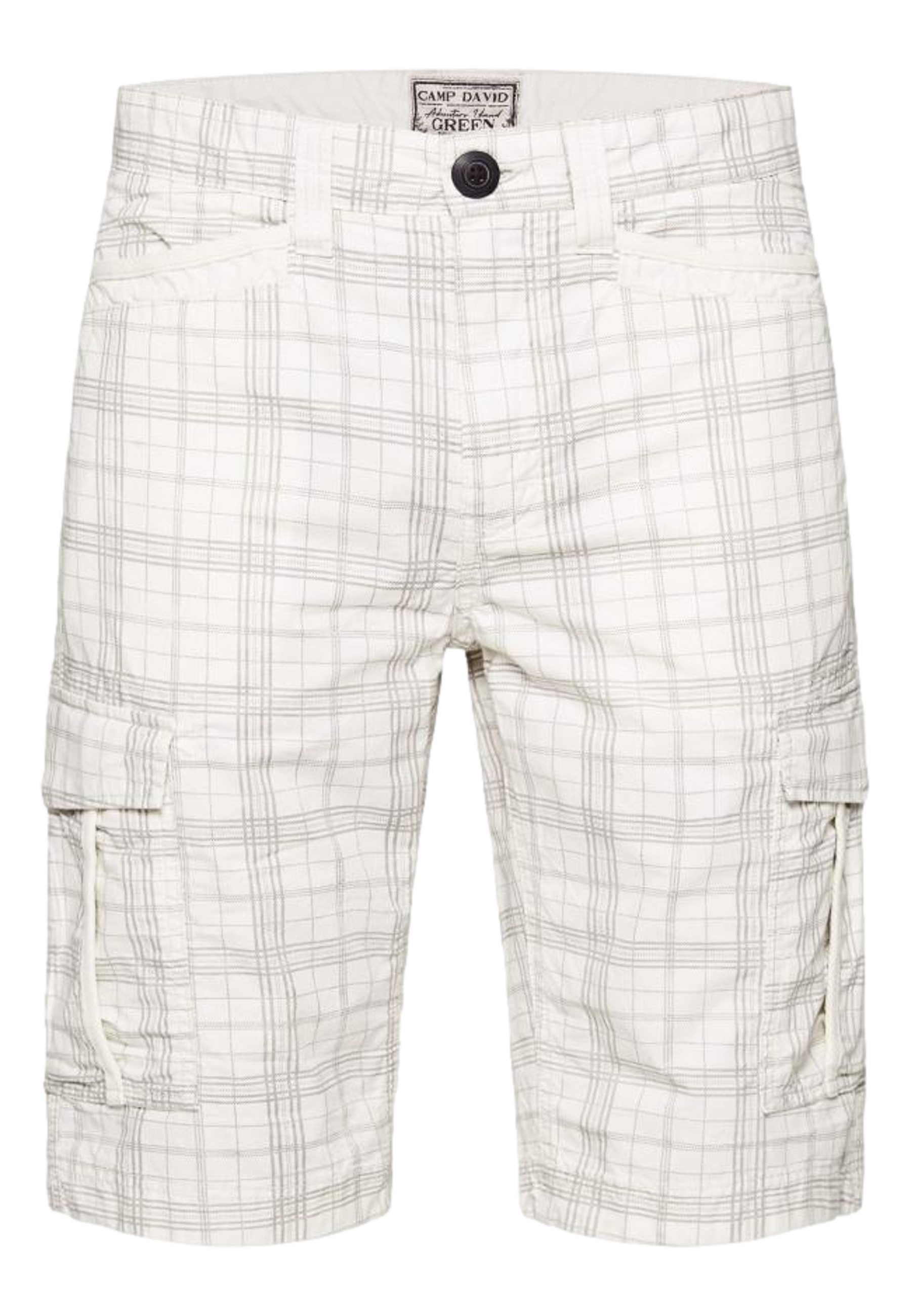 CAMP DAVID Cargoshorts Cargoshorts kurze Hose mit vielen Taschen (1-tlg)