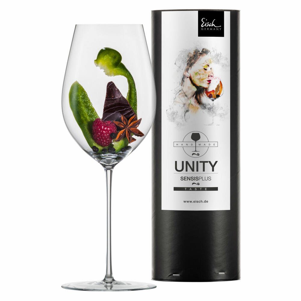 Eisch Unity Sensis Plus Burgundy Glass 522/1 In Gift Tube Eisch Unity Sensis Plus Burgundy Glass 522/1 In Gift Tube