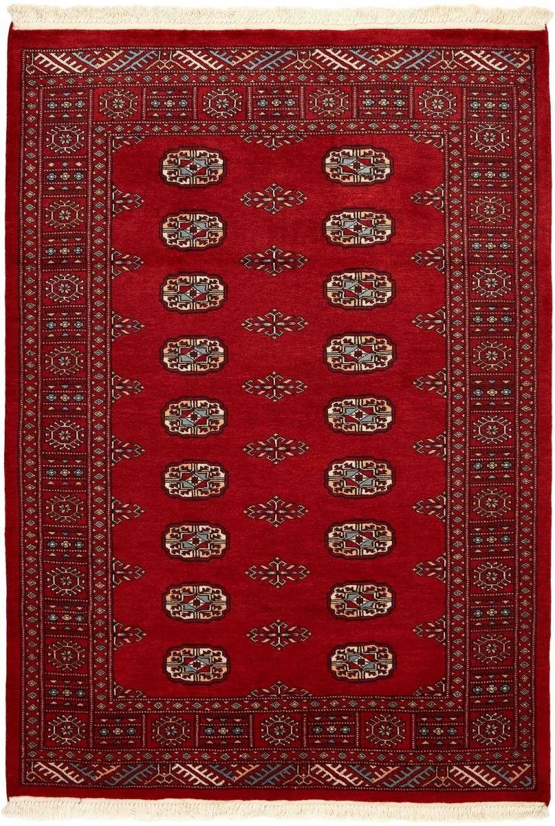 Orientteppich Pakistan Buchara 2ply 124x181 Handgeknüpfter Orientteppich, Nain Trading, rechteckig, Höhe: 8 mm