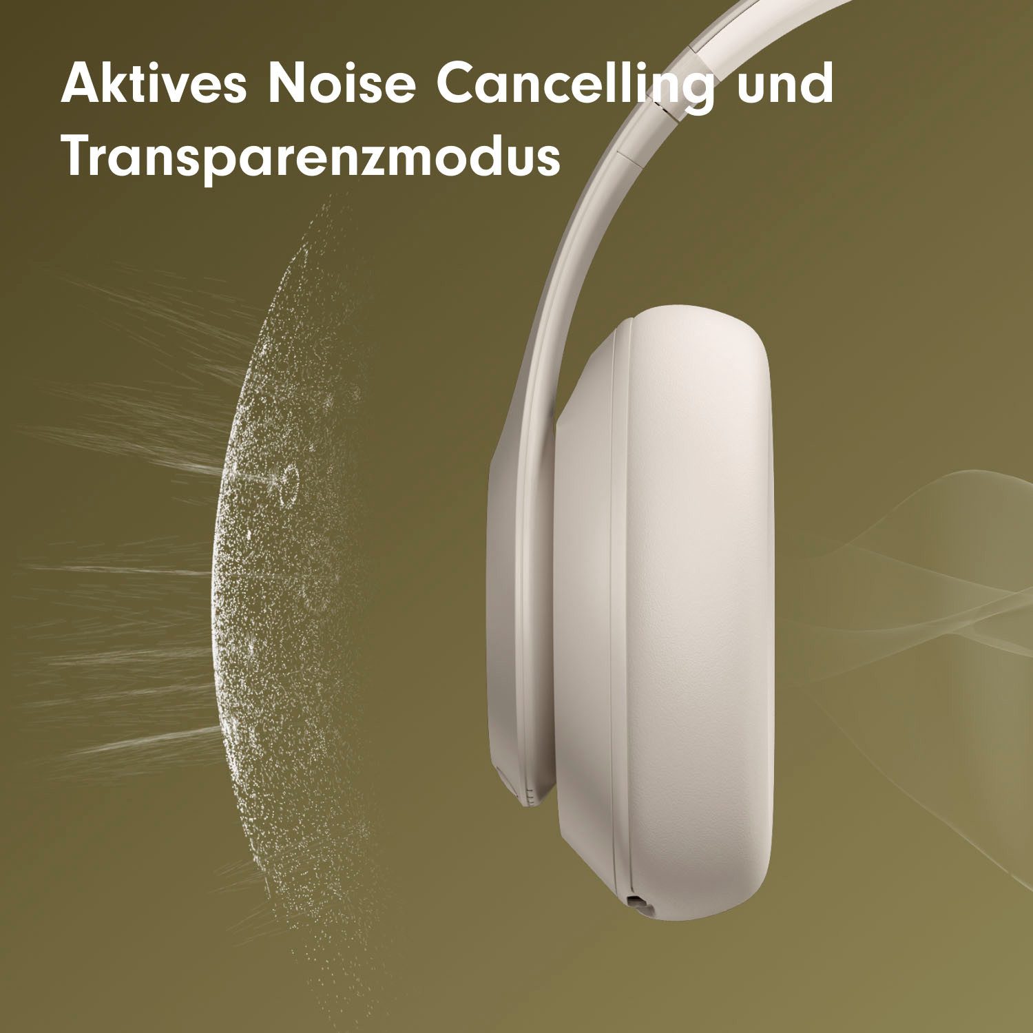 Beats by Dr. Dre Studio Pro Over-Ear-Kopfhörer (Active Noise Cancelling (ANC), Rauschunterdrückung, kompatibel mit Siri, Siri, Bluetooth)