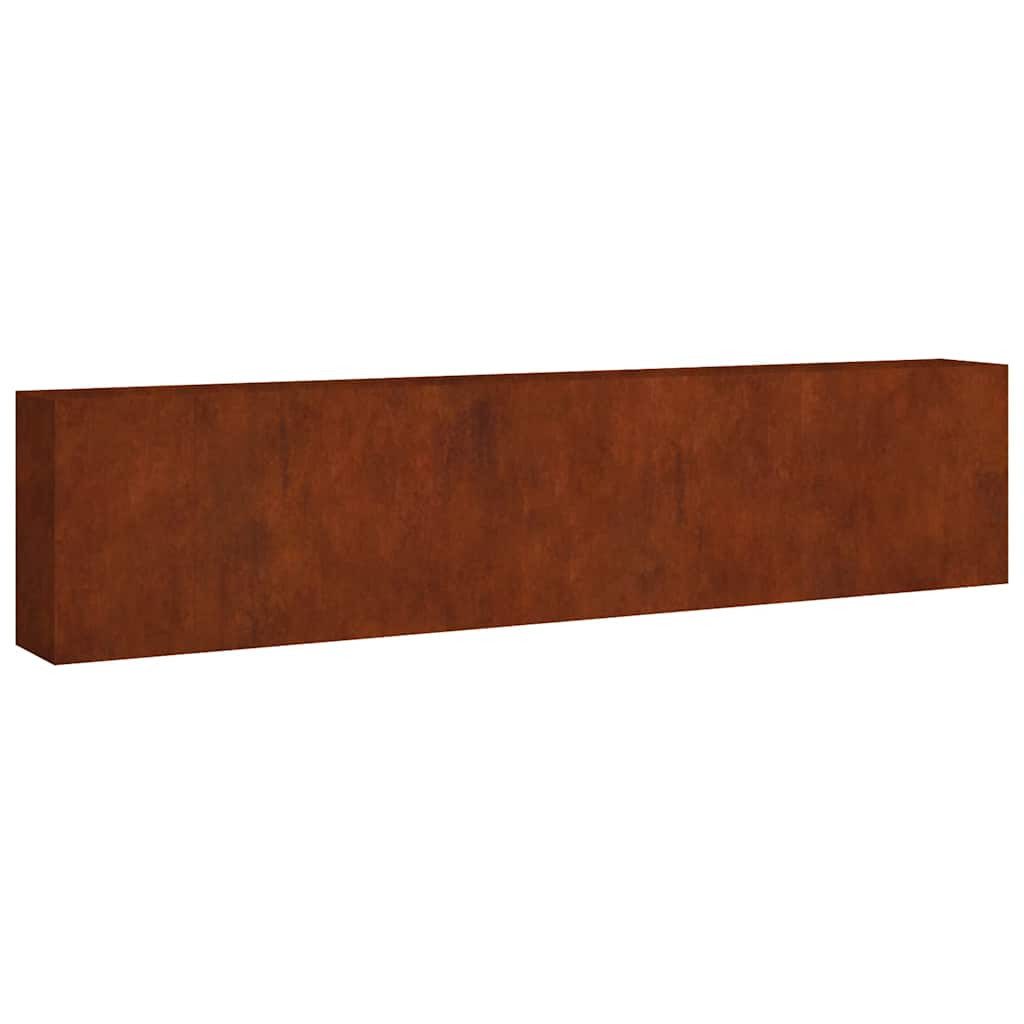 vidaXL Hochbeet Hochbeet 360x40x80 cm Cortenstahl (1 St)