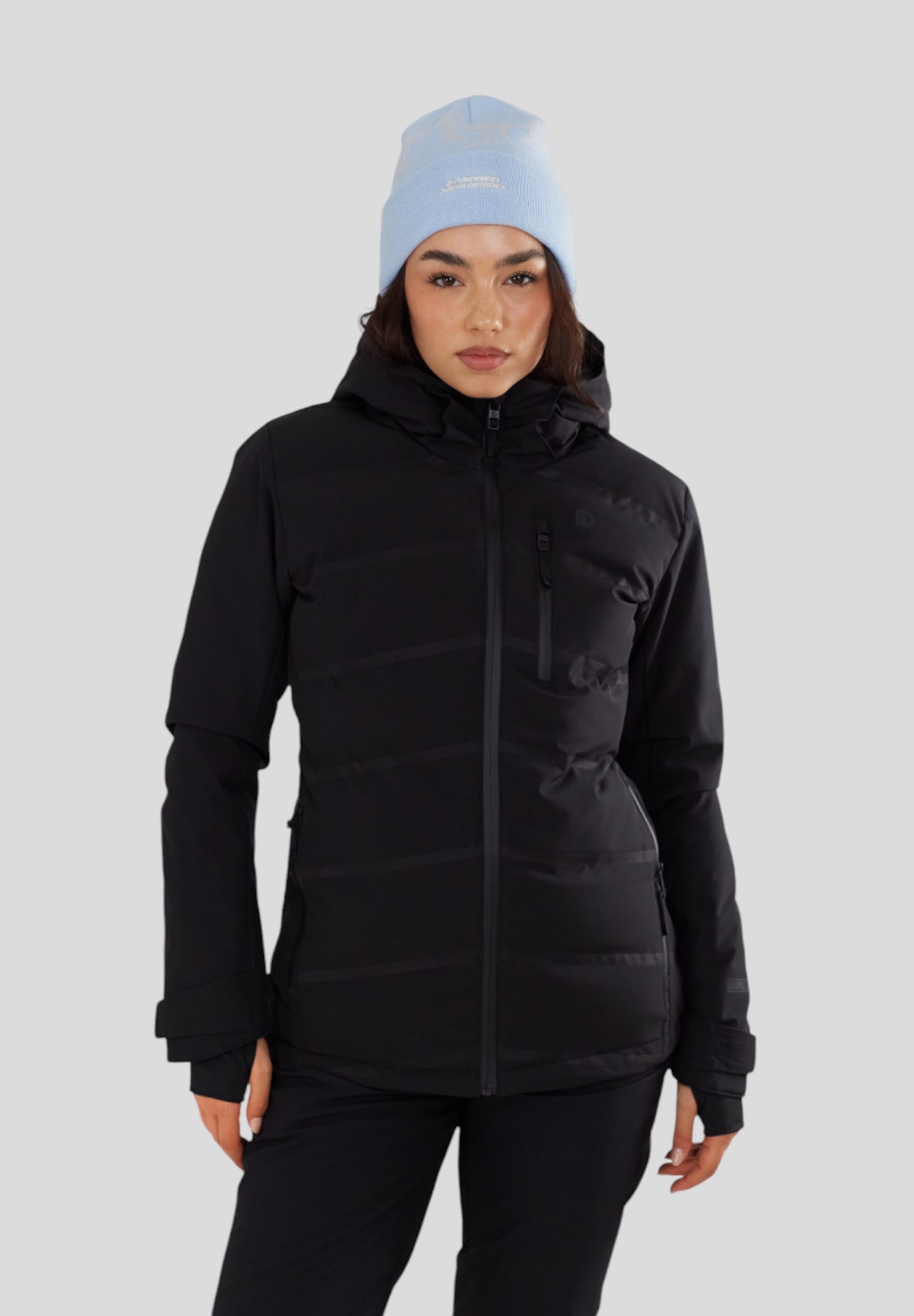 Fundango Winterjacke Pumila Padded technische gesteppte Jacke für Ski und Snowboard