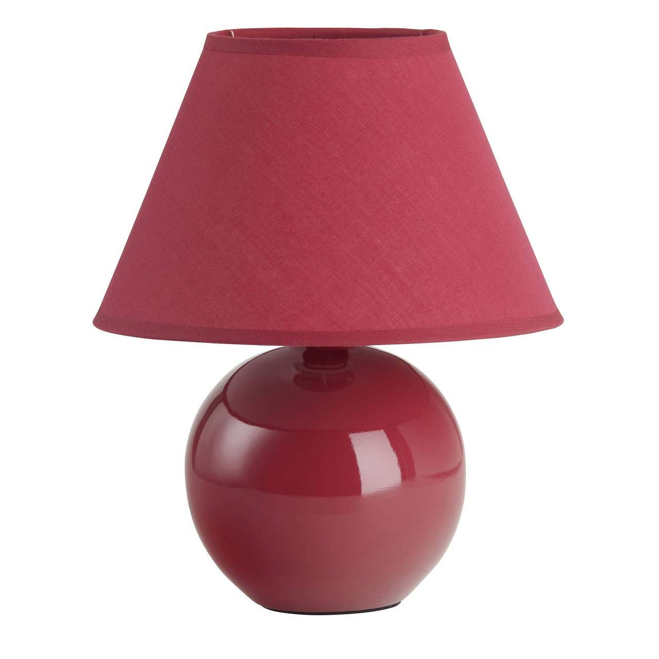 Brilliant Tischleuchte Primo, Lampe Primo Tischleuchte rot 1x D45, E14, 40W günstig online kaufen
