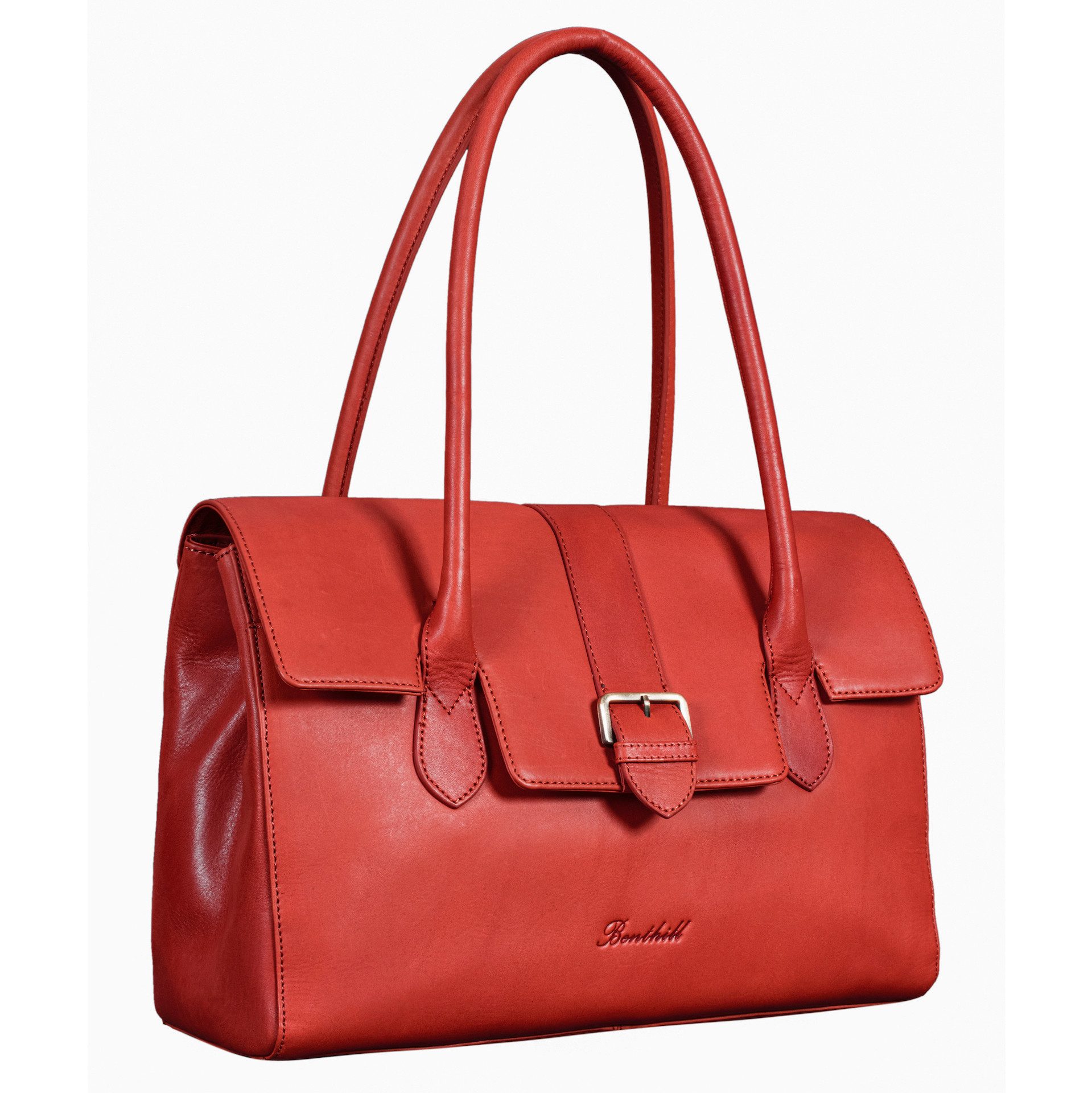 Benthill Henkeltasche Damen Echt Leder Handtasche günstig online kaufen