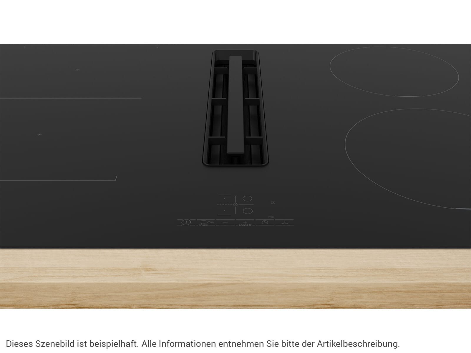 BOSCH Kochfeld mit Dunstabzug PVS811GA6, Timer, TouchControl-Bedienung