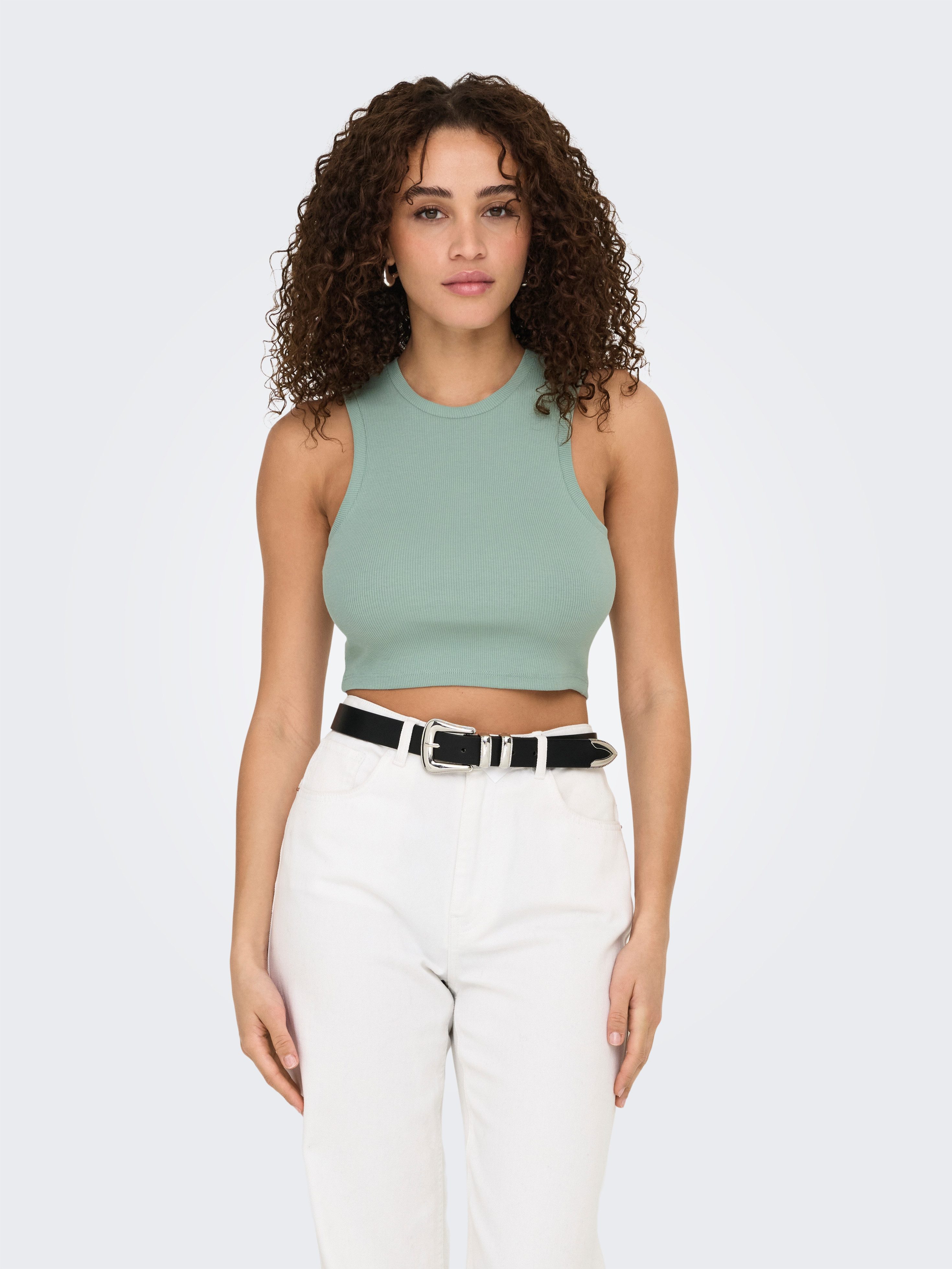 ONLY Tanktop ONLVILMA S/L CROPPED TANK günstig online kaufen