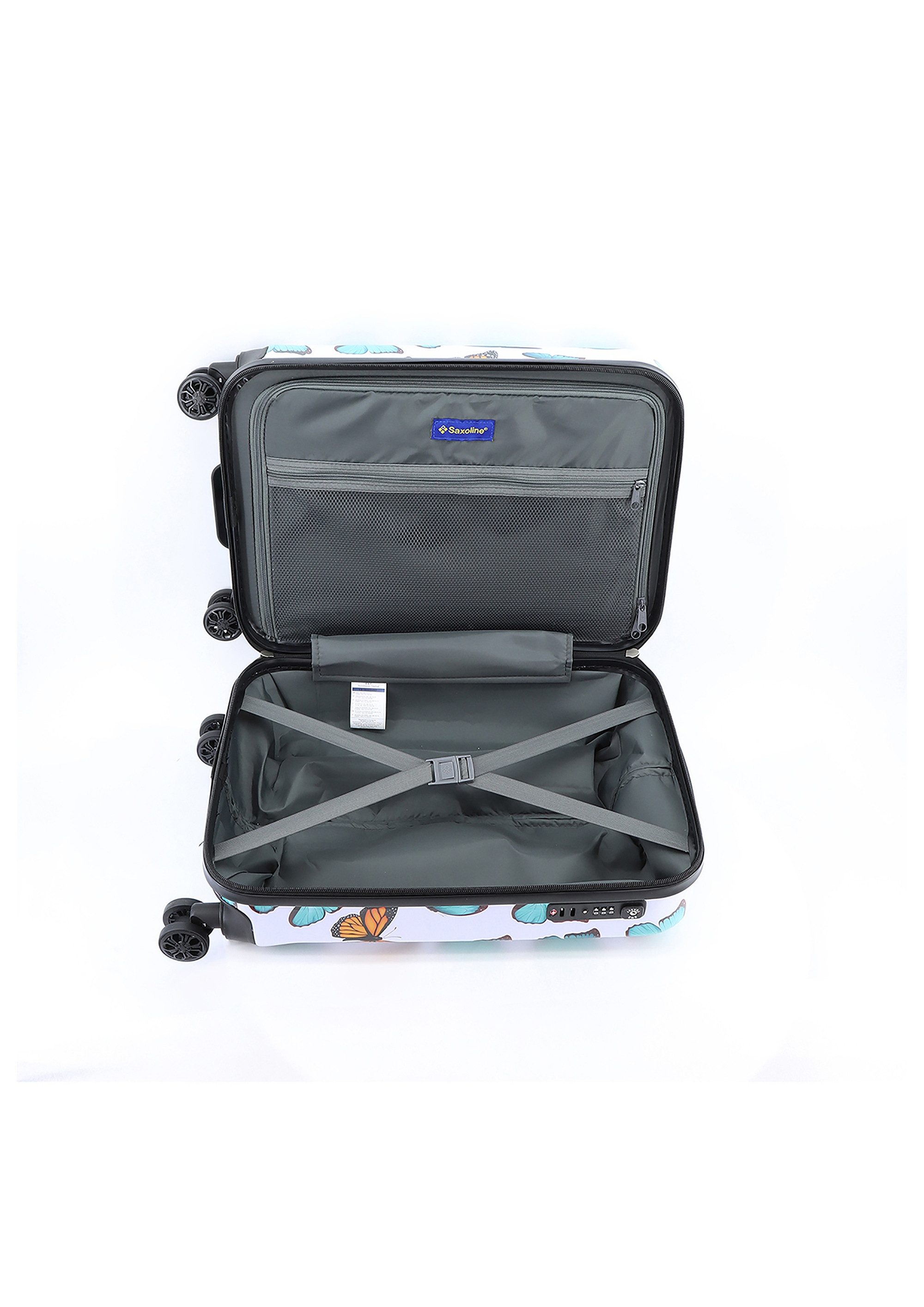 Saxoline® Koffer Springful, mit integriertem Zahlenschloss