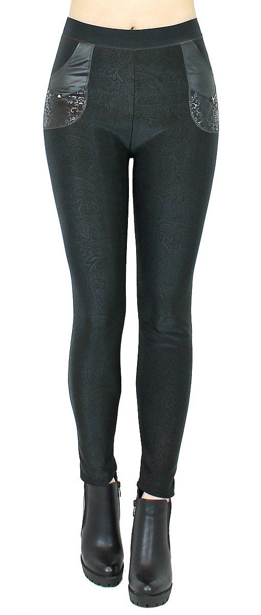 dy_mode Thermohose Gefütterte Thermo Hose Damen günstig online kaufen
